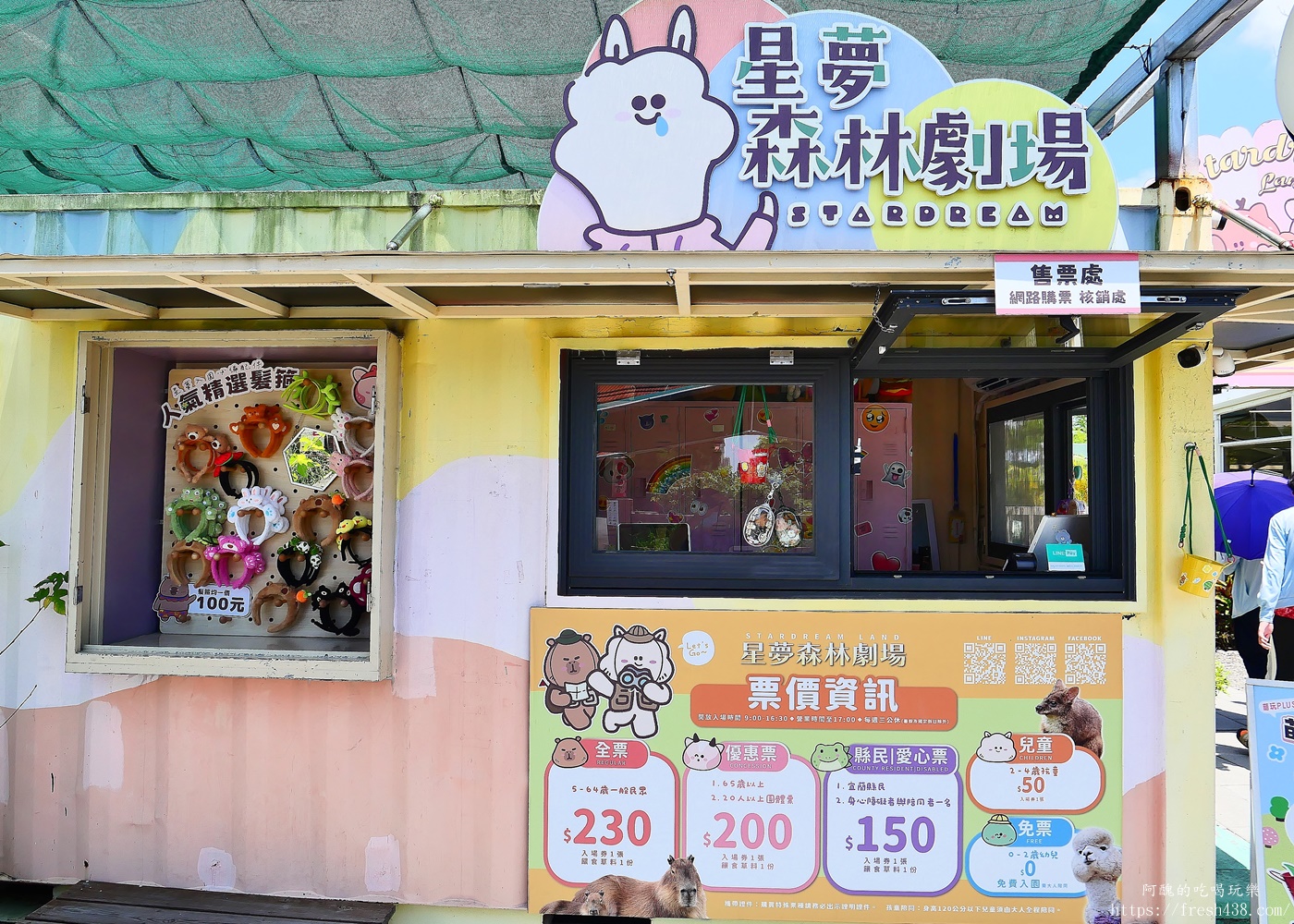 【宜蘭親子景點】星夢森林劇場全攻略｜水豚握手、羊駝梅花鹿餵食、DIY、戲水池一日遊必玩