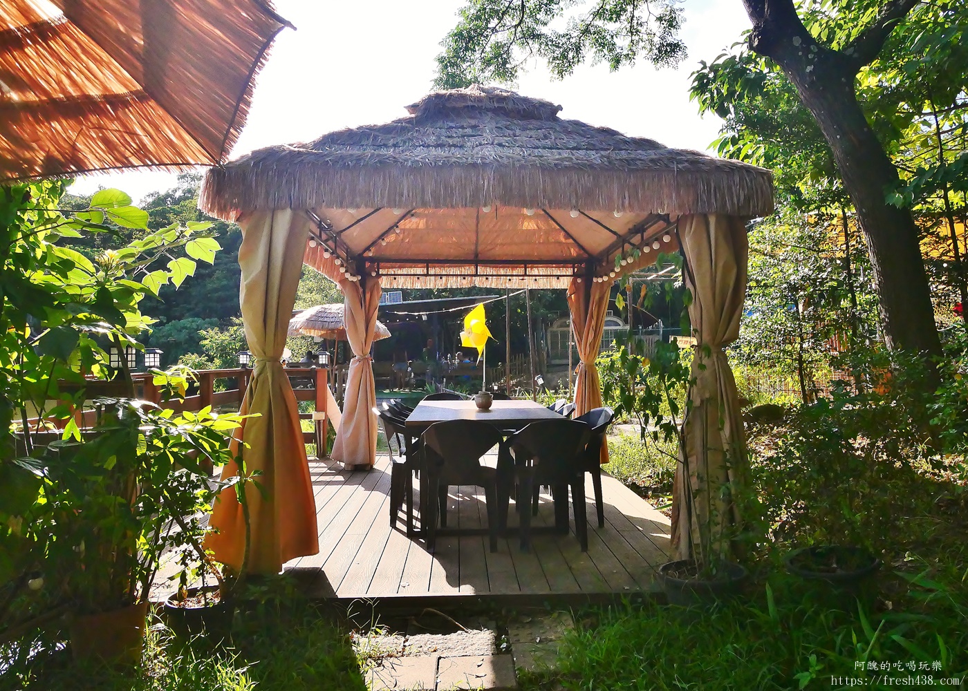 陶淬湖庭園咖啡｜新北鶯歌景觀餐廳推薦，免門票、可餵梅花鹿 羊駝 水豚，親子一日遊必訪